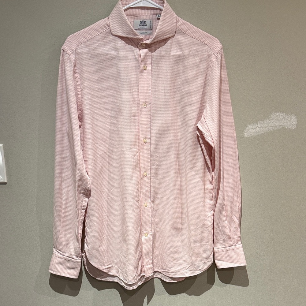 Classic Pink Button Down Shirt